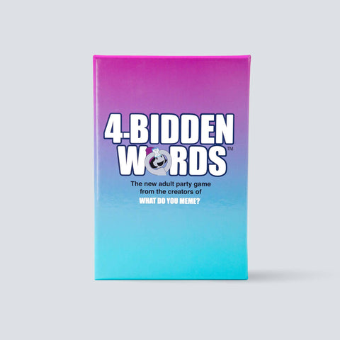 4-Bidden Words - Adult Party Game by What Do You Meme™