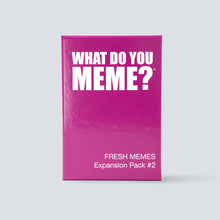 Load image into Gallery viewer, Fresh Memes #2 Expansion Pack for What Do You Meme™ - Adult Party Game