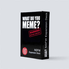 Load image into Gallery viewer, NSFW Expansion Pack for What Do You Meme™ - Adult Party Game