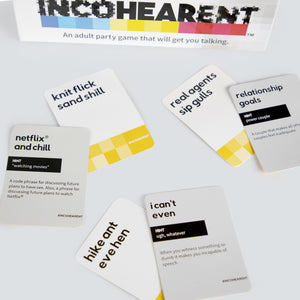 Incohearent - Adult Party Game by What Do You Meme™
