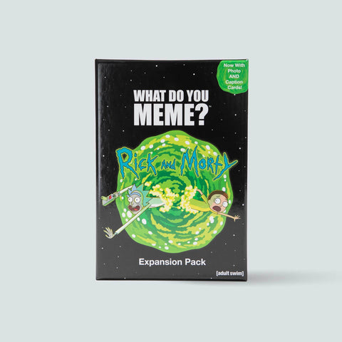 Rick & Morty Expansion Pack for What Do You Meme™ - Adult Party Game